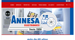 Desktop Screenshot of annesa.com